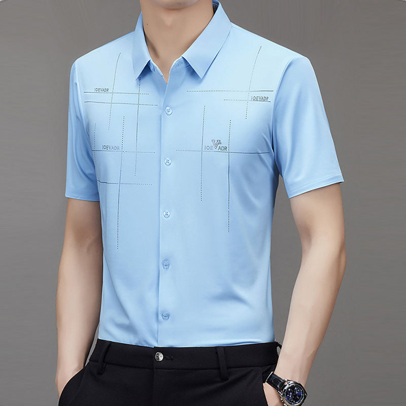 Men’s Ice Silk Business Shirt