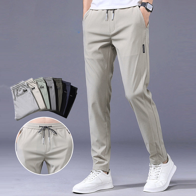 Ice Silk Casual Pants