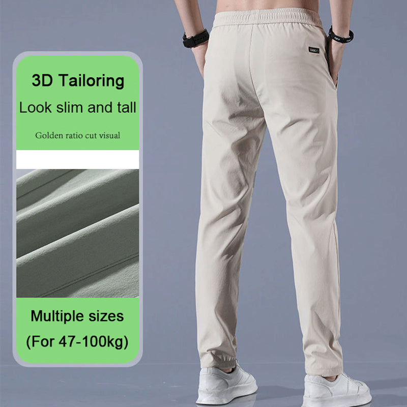 Ice Silk Casual Pants