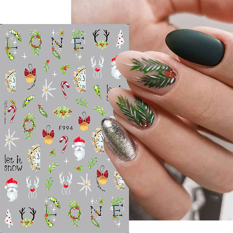 Christmas Nail Art Stickers