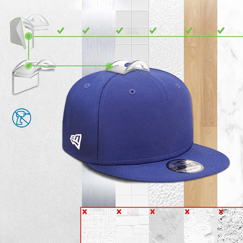 Baseball Hat Holder for Wall