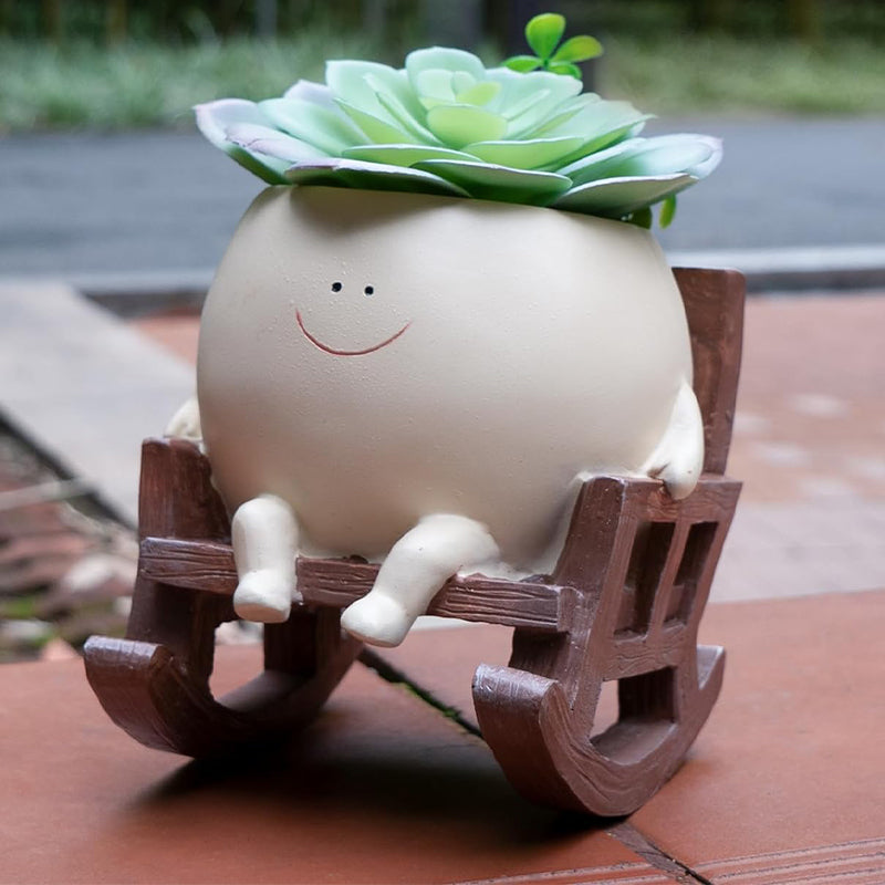 Smily Face Planter Pot