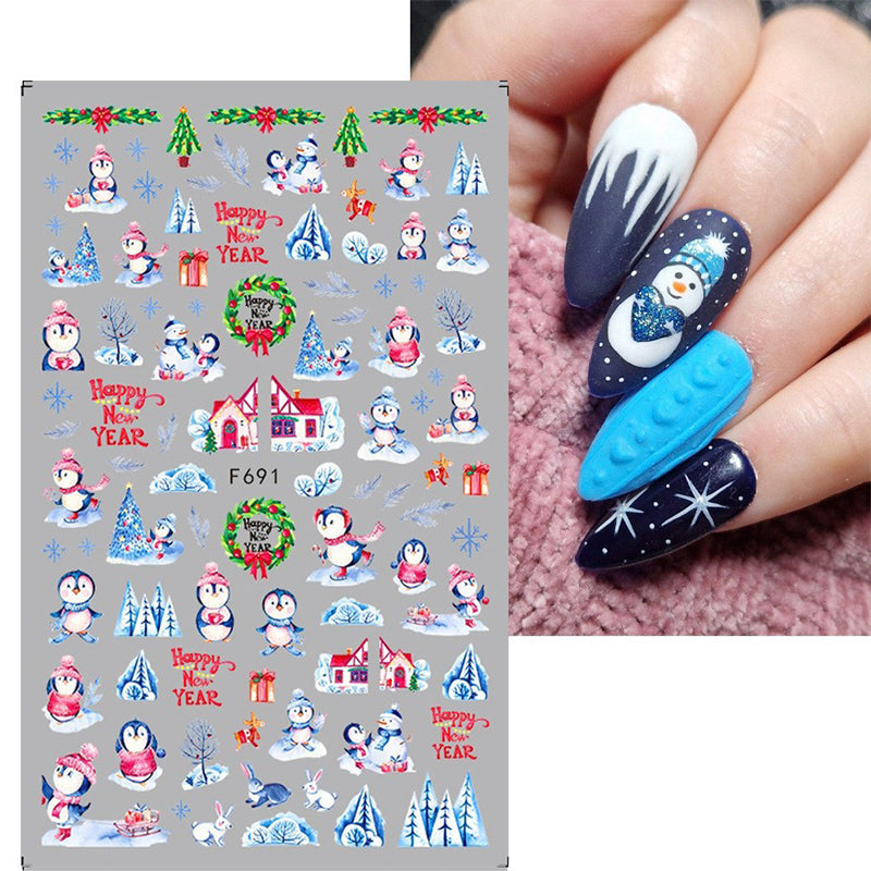 Christmas Nail Art Stickers