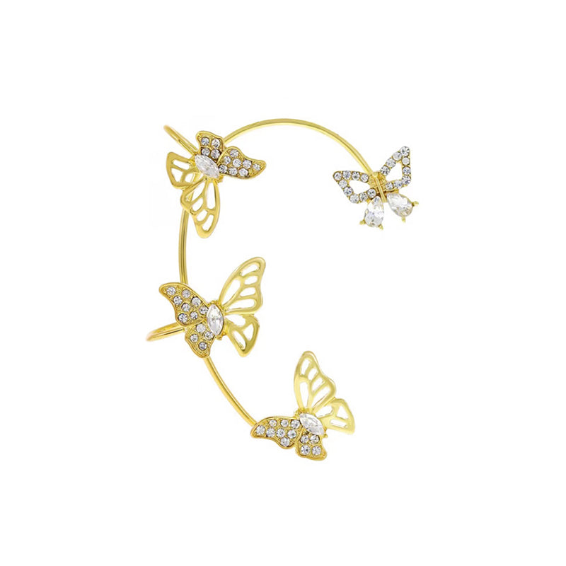 Zircon Butterfly Earrings