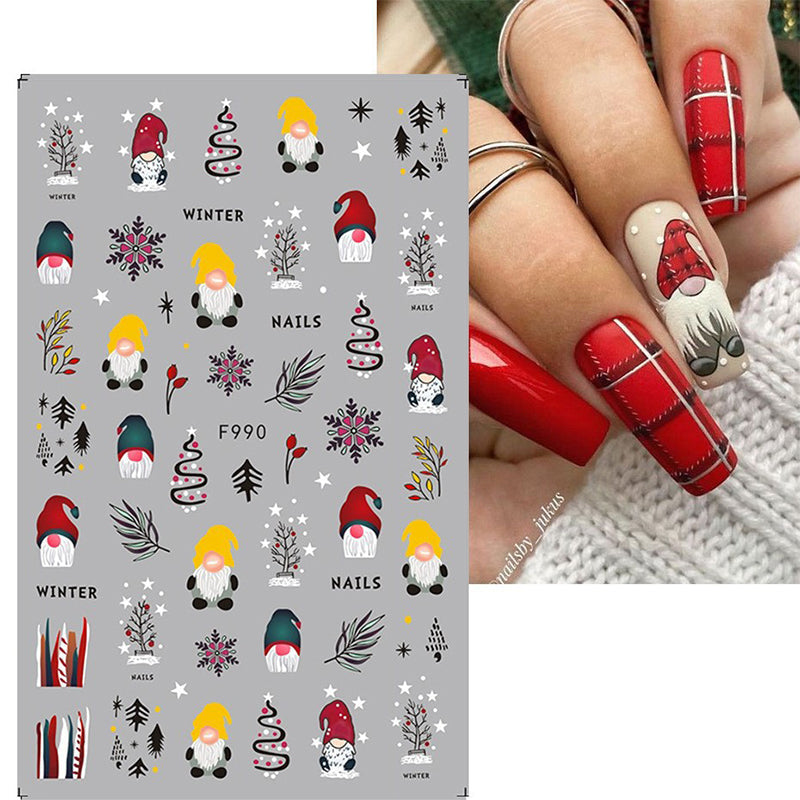 Christmas Nail Art Stickers