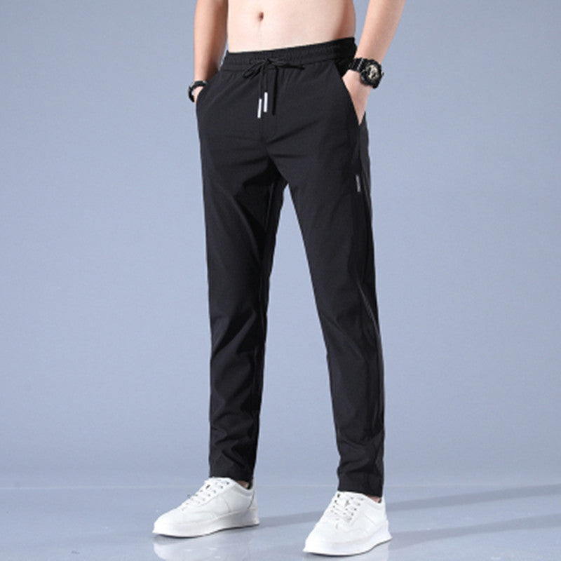 Ice Silk Casual Pants