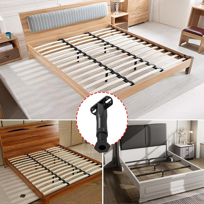 Bed Support Frame Adjustable Telescopic Furniture Heightening Bracket (2 PCS)