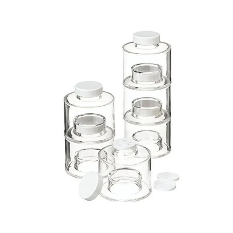 Transparent Seasoning Jar Set (6 PCS/SET)