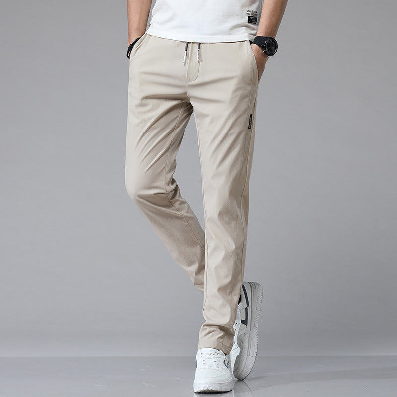 Ice Silk Casual Pants