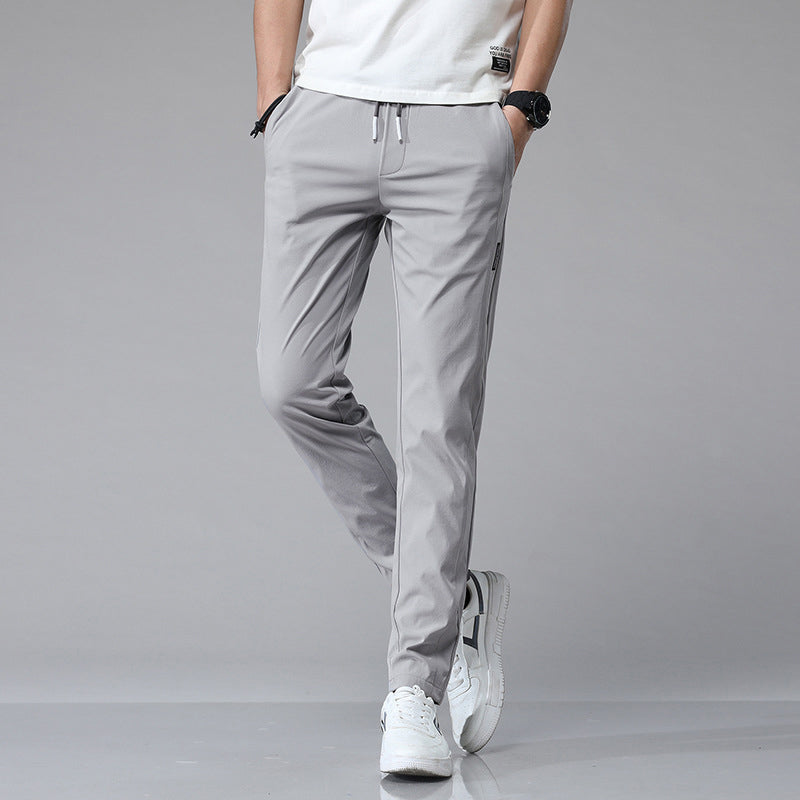 Ice Silk Casual Pants