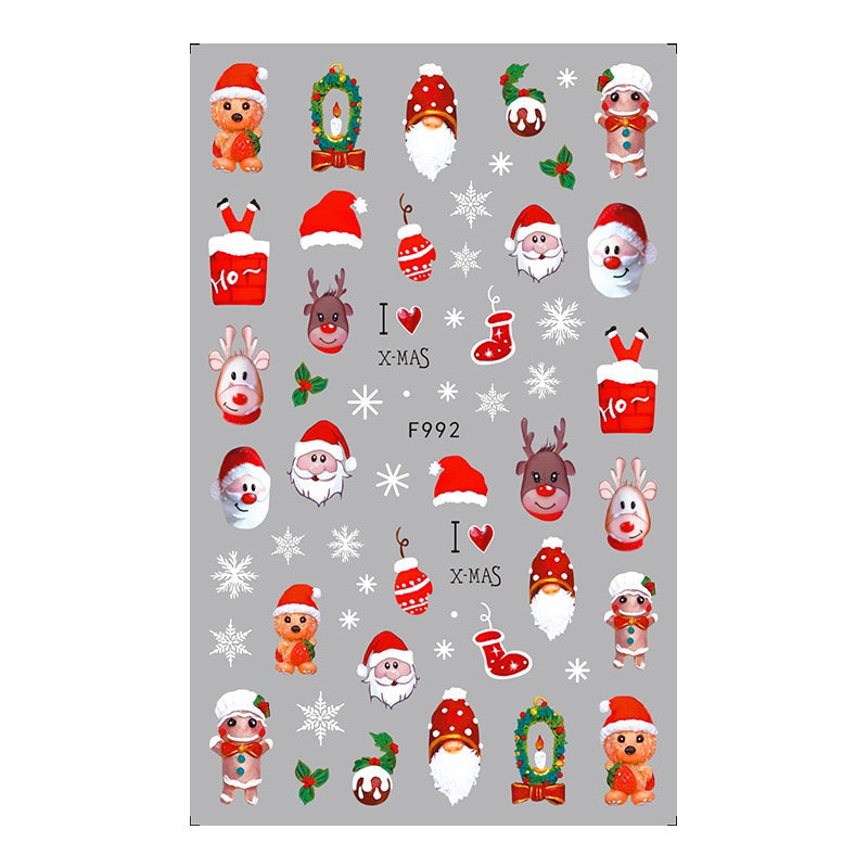 Christmas Nail Art Stickers