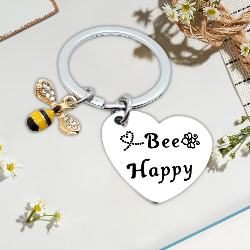 Honey Bee Keychain