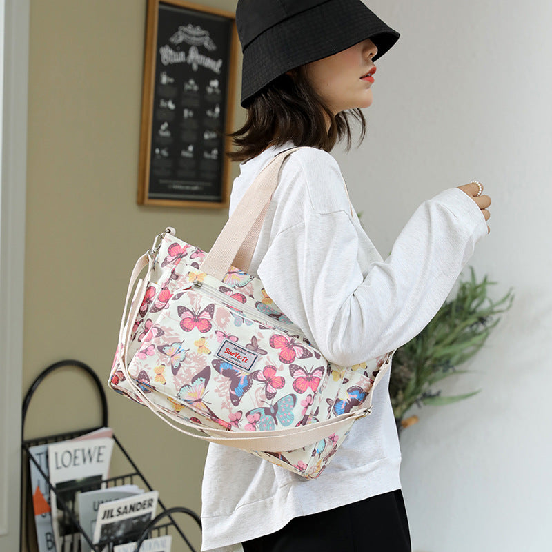 Waterproof Large Capacity Floral Pattern Bag