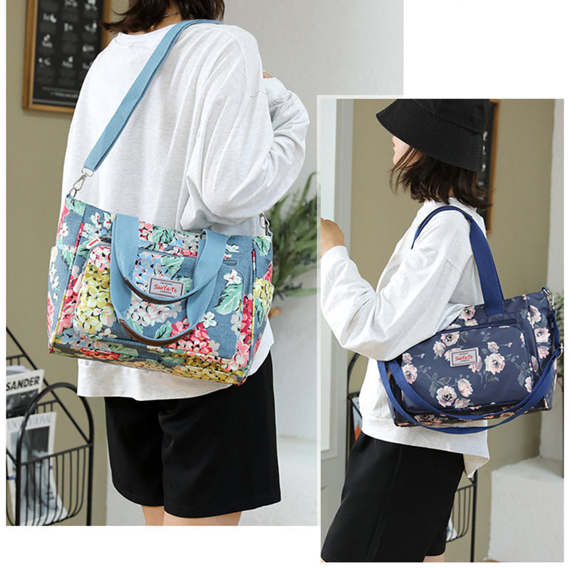 Waterproof Large Capacity Floral Pattern Bag