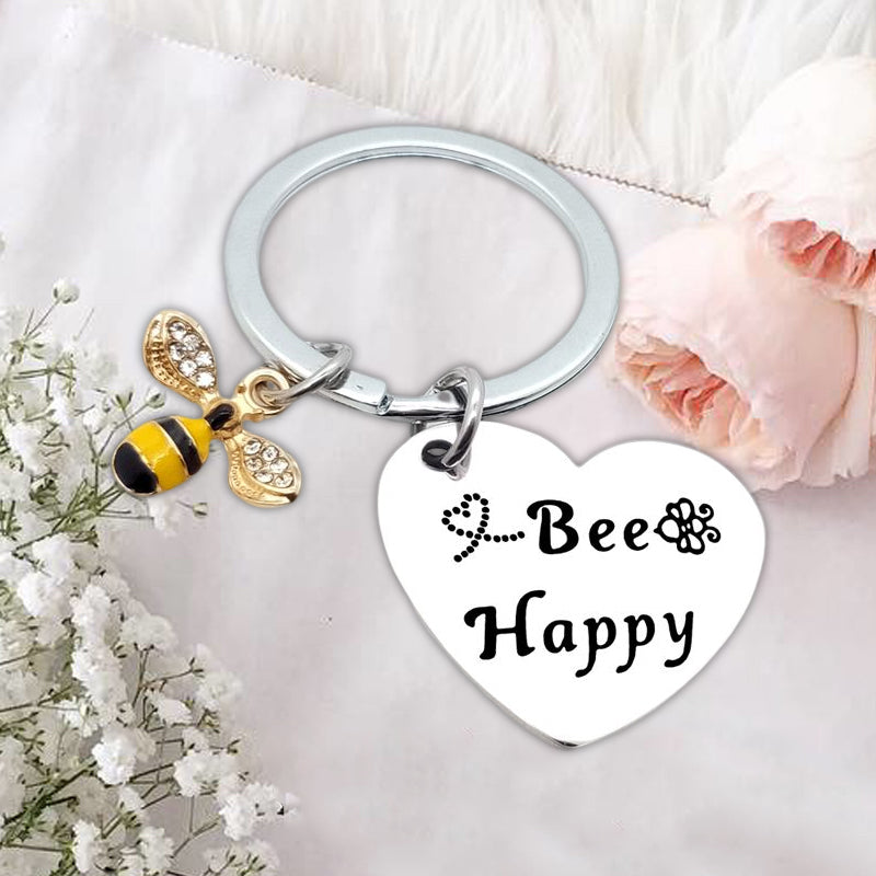 Honey Bee Keychain