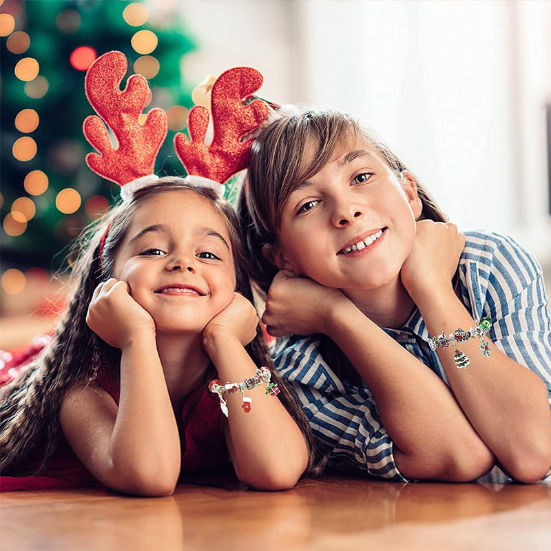 DIY Christmas Advent Calendar Bracelets Set