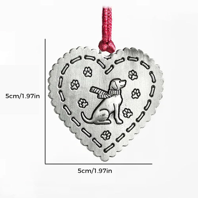 Solid Pewter Christmas Tree Ornament