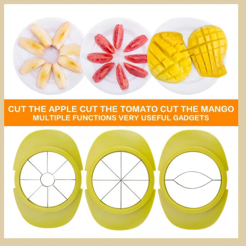 Multifunctional fruit cutter and corer