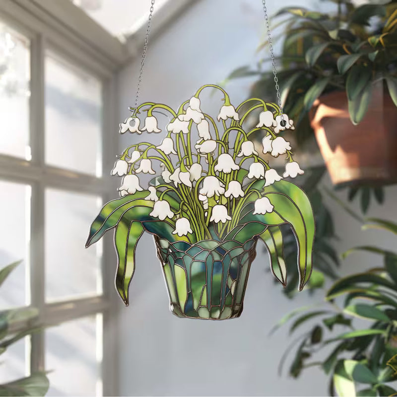 Lily of valley Suncatcher