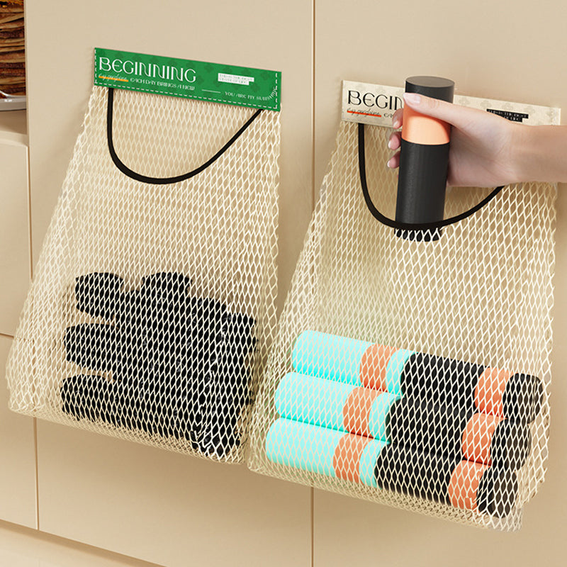 Multipurpose Velcro Storage Net Bag