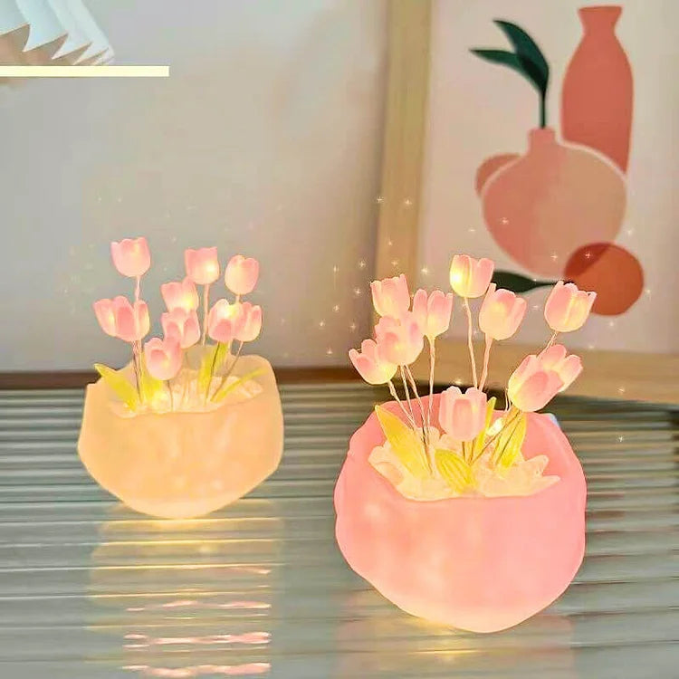 DIY Tulip Night Light