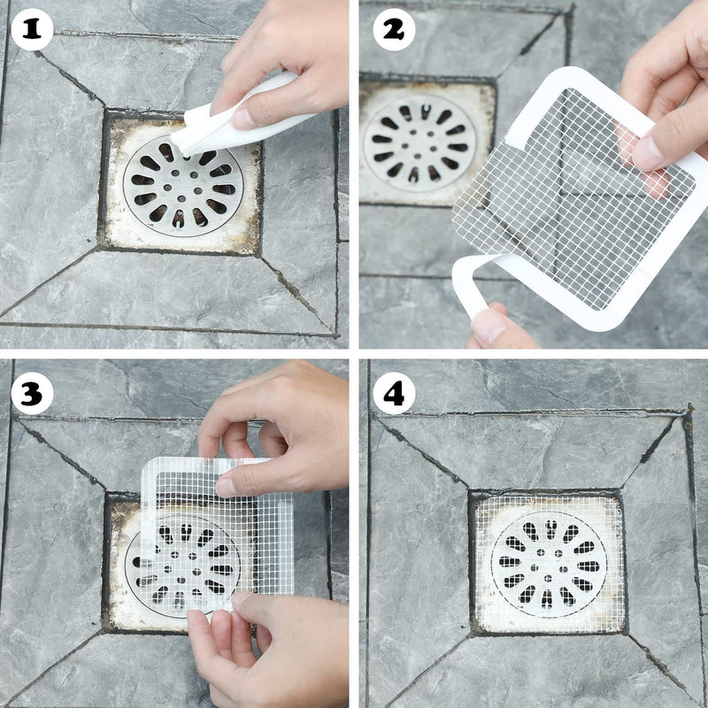 Disposable Shower Drain Hair Catcher