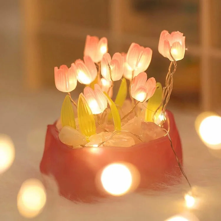 DIY Tulip Night Light