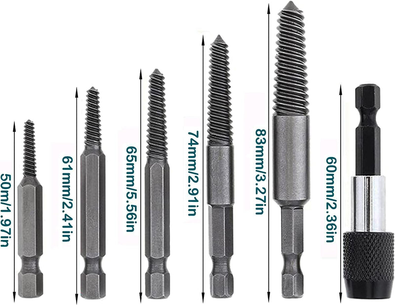 Damaged Screw and Broken Bolt Extractor Set