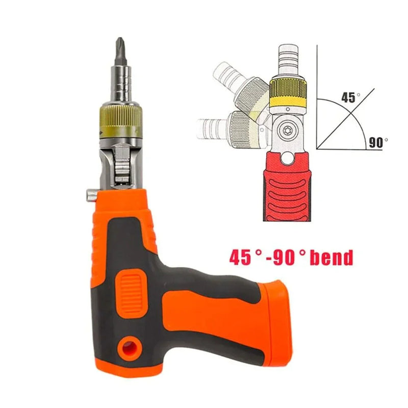 Magnetic Ratchet Screwdriver Set