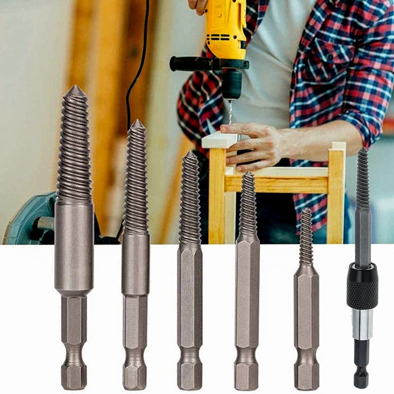 Damaged Screw and Broken Bolt Extractor Set