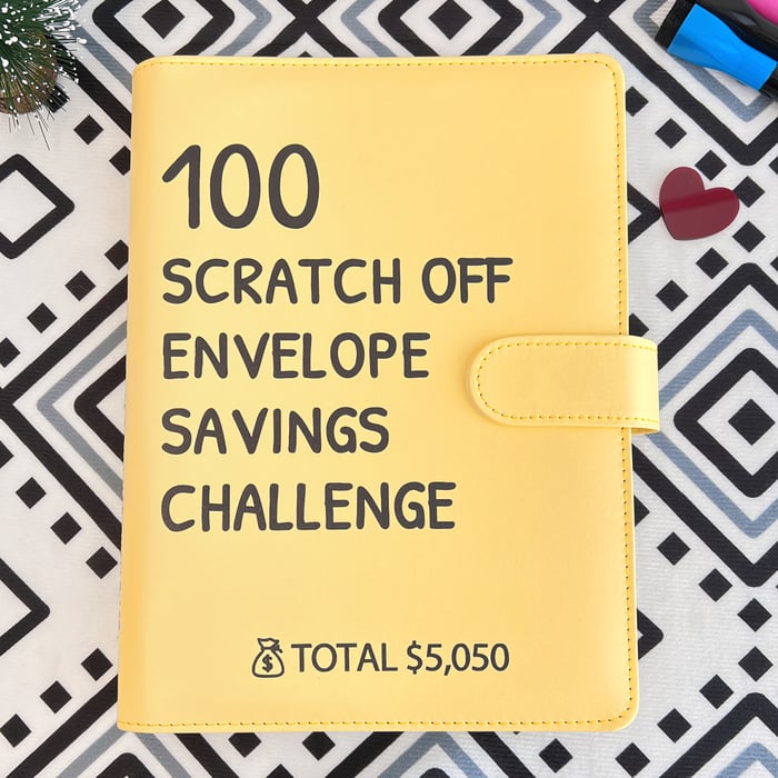 ✉️100 Envelope Challenge Binder