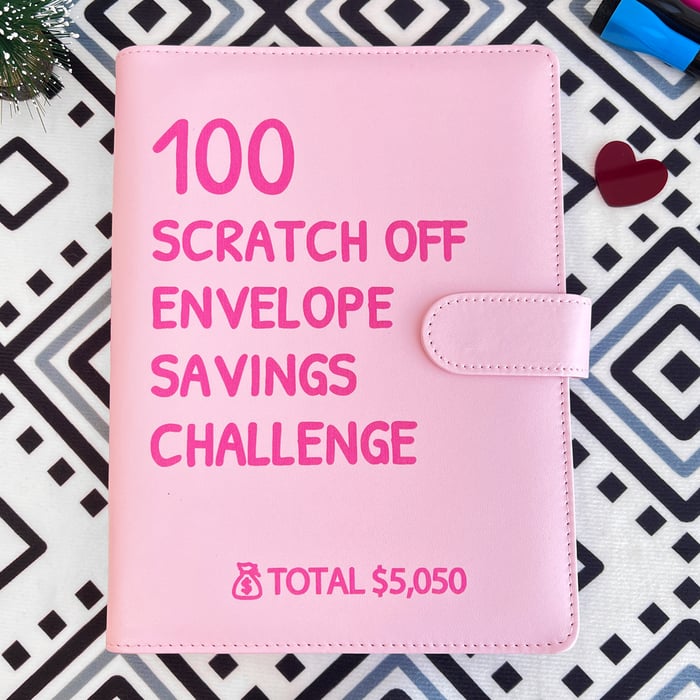 ✉️100 Envelope Challenge Binder