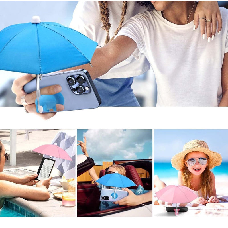 Phone Umbrella Suction Cup Stand for Sun