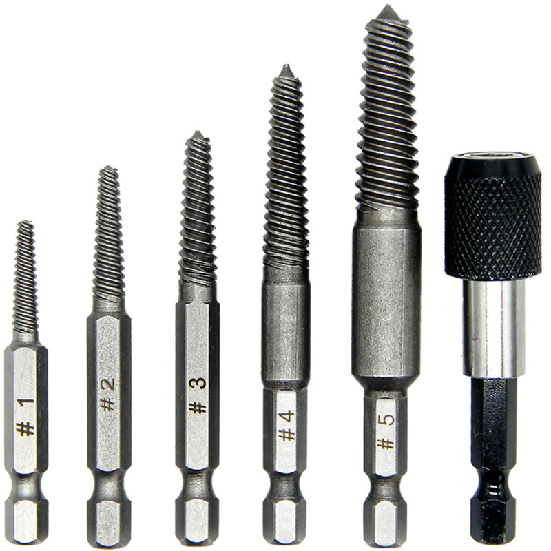 Damaged Screw and Broken Bolt Extractor Set