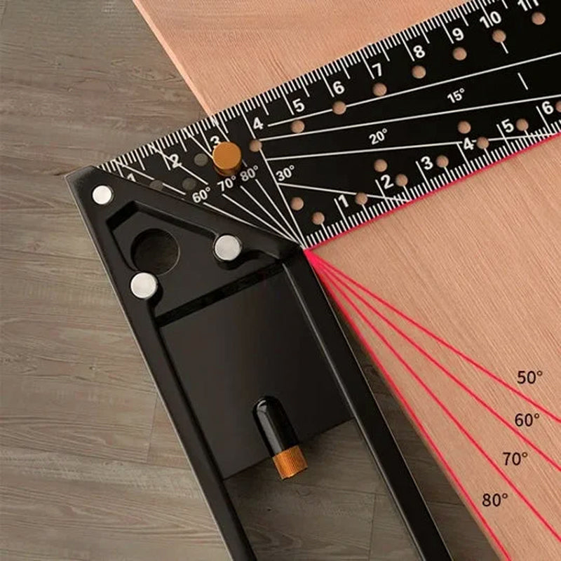 Multi-angle measuring ruler - High quality professional measuring tool