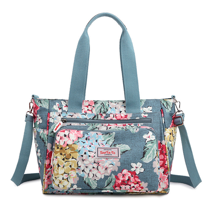 Waterproof Large Capacity Floral Pattern Bag