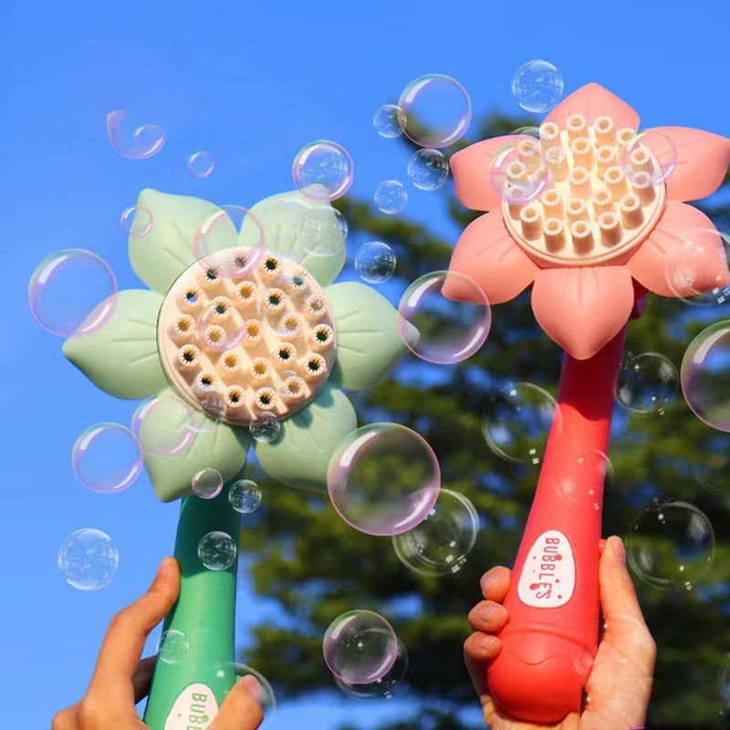 Sunflower Shape 23-hole Bubble Machine