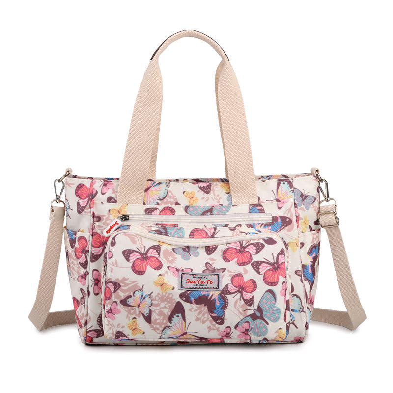 Waterproof Large Capacity Floral Pattern Bag