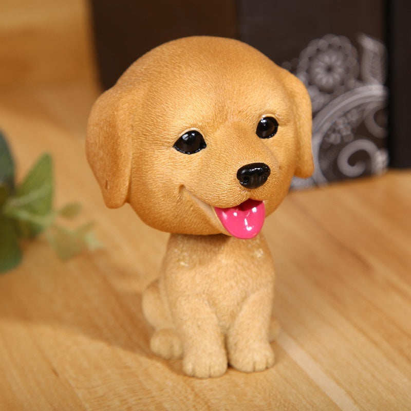 Car Interior Decoration Resin Pet Dog