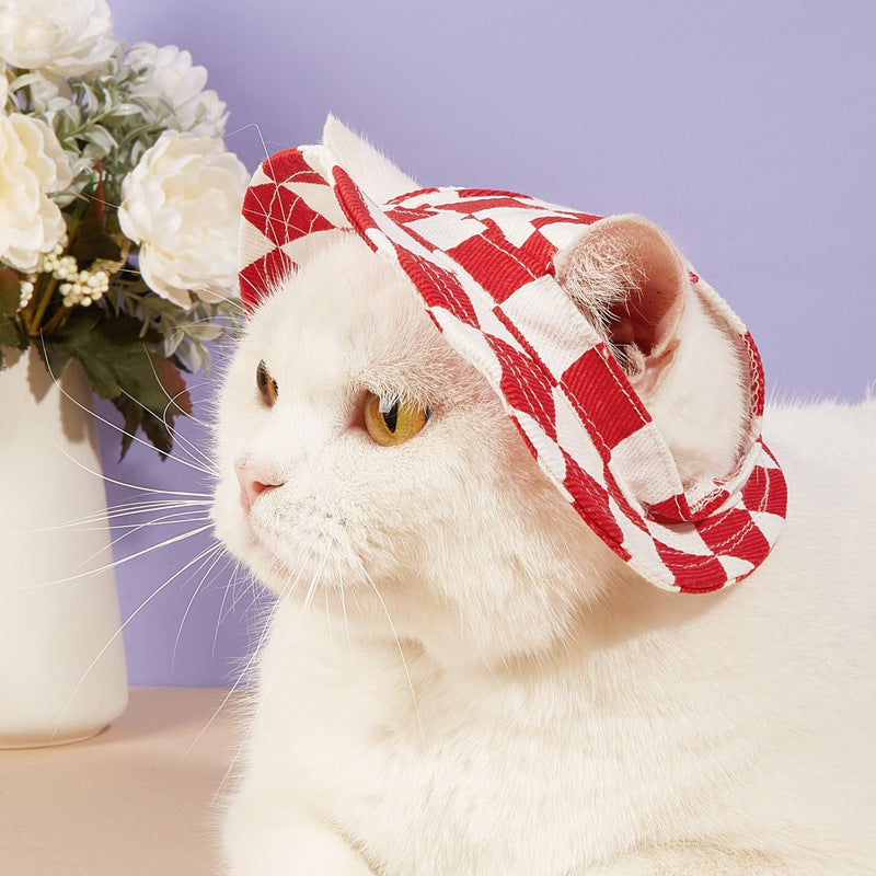 Pet Sun Visor Dress Up Hat