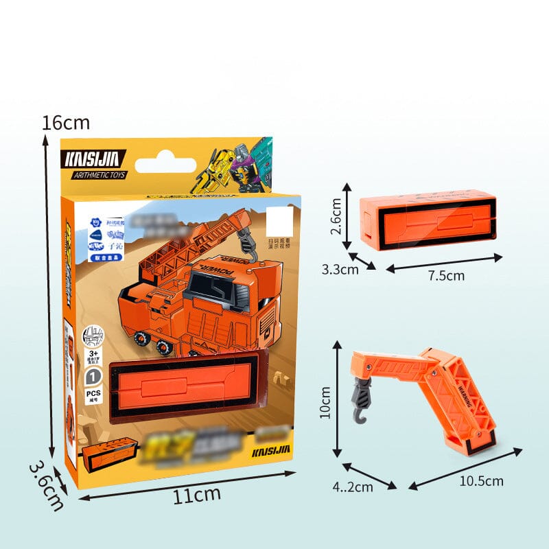 Toy Deformation Number Transform Robot gyerekeknek