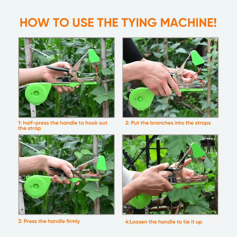 Tying Machine for Garden Plants