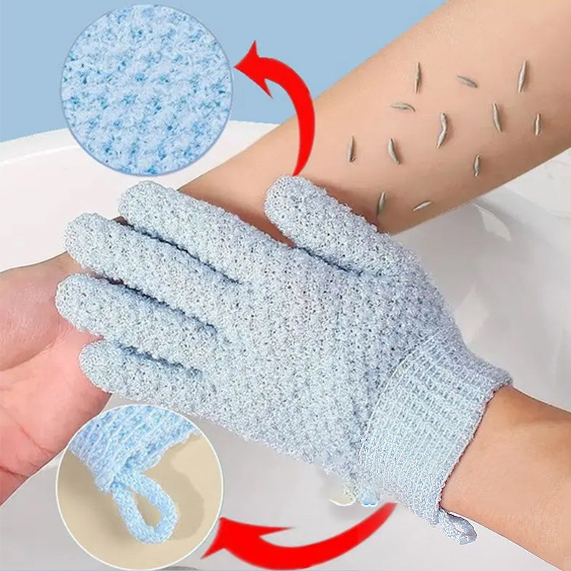 Deep Cleaning Exfoliating Bathing Gloves