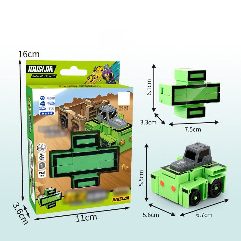 Toy Deformation Number Transform Robot gyerekeknek