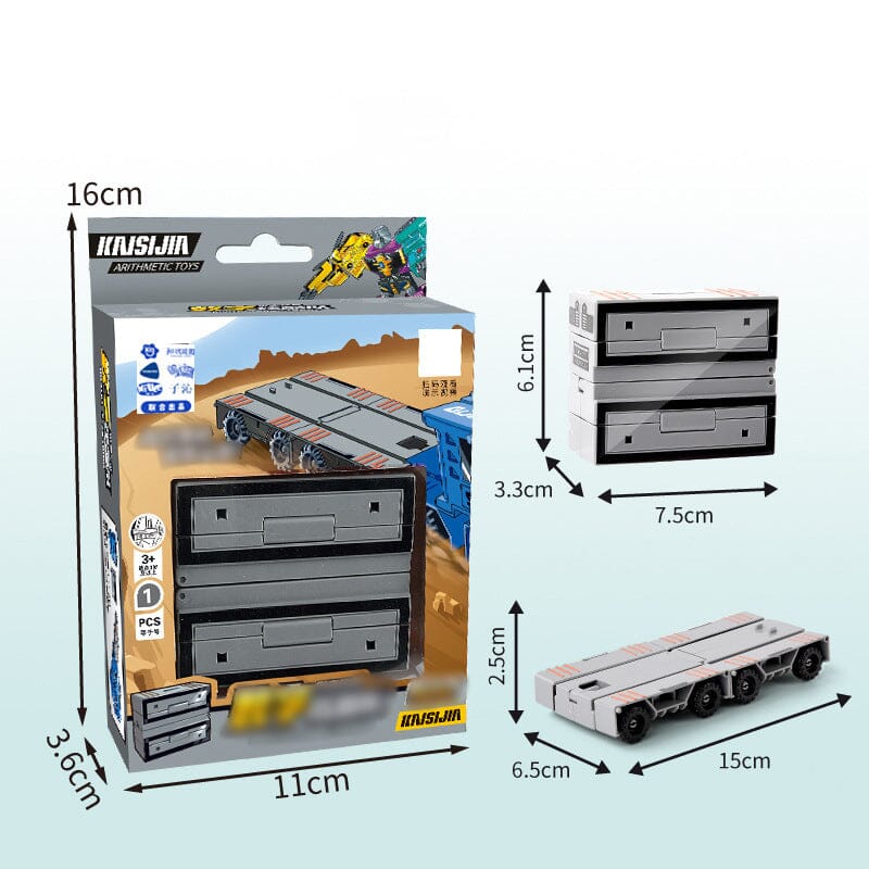 Toy Deformation Number Transform Robot gyerekeknek
