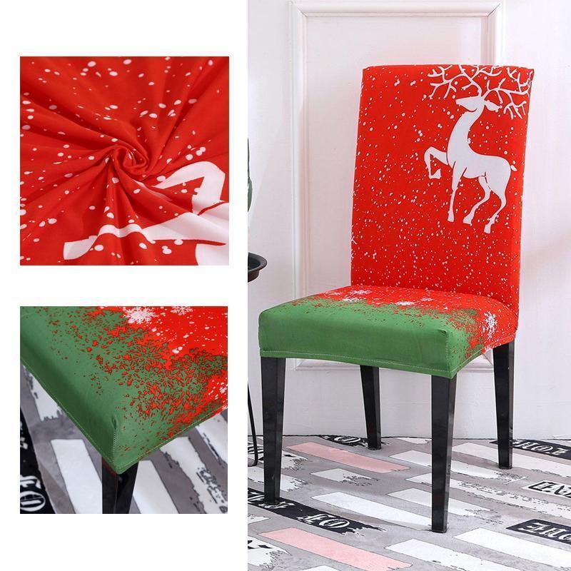 Christmas universal all-inclusive chair cover