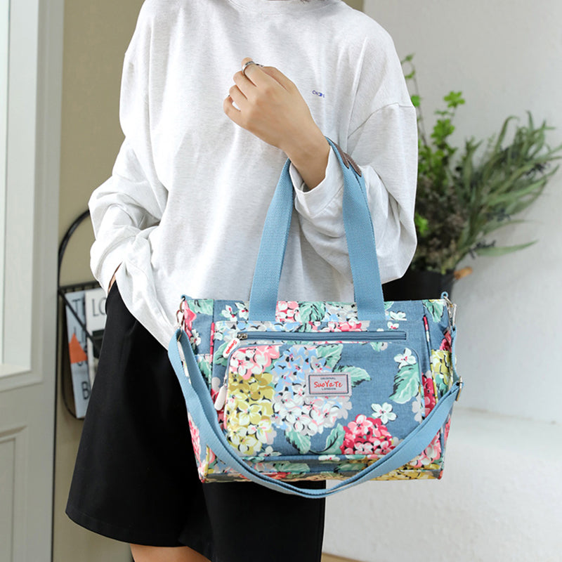 Waterproof Large Capacity Floral Pattern Bag