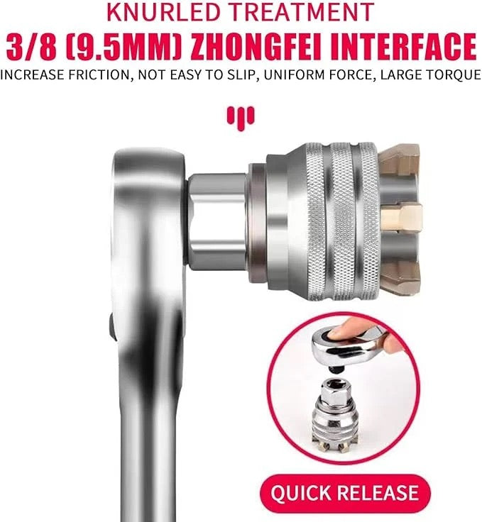 Multi-function Universal Socket Wrench Tool -Universal Maintenance Tool