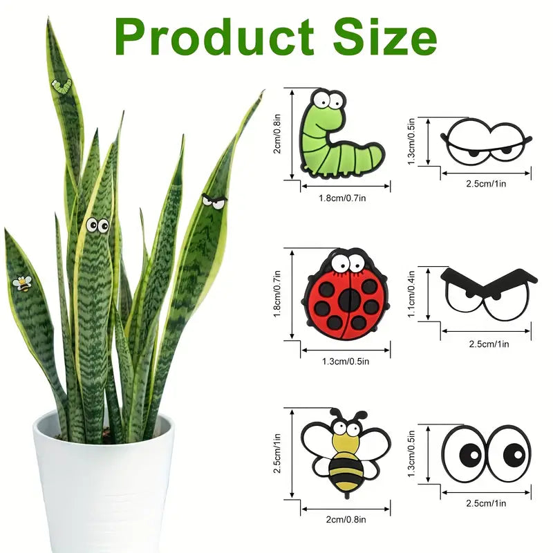 Cute Plant Magnetic Decor (6 Pcs/Set)