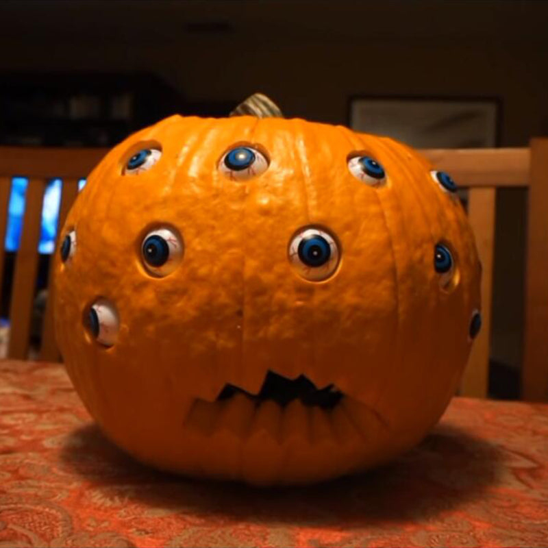 Scary Halloween Pumpkin